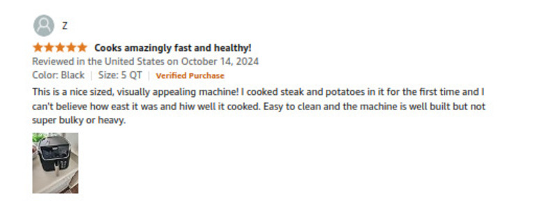 user reviews on amazon 4