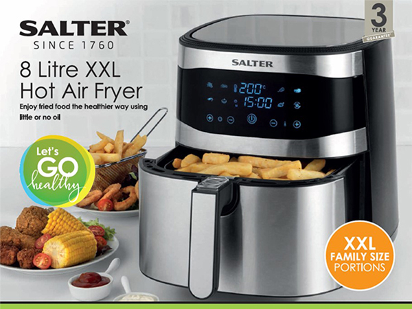 design of salter air fryer